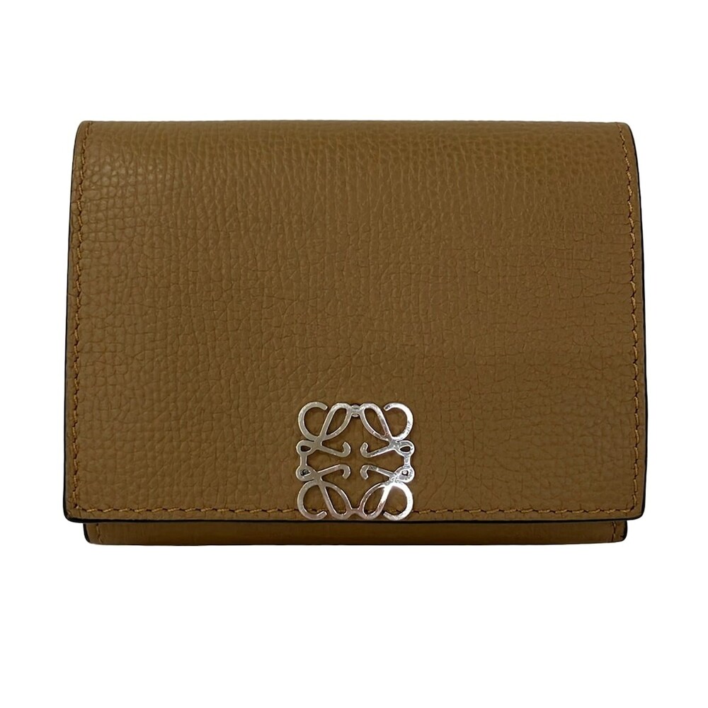 Loewe Anagram Trifold Wallet Brown #354220L67B